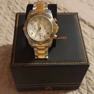 New Never Worn In Original Box Stainless Steel Giorgio Milano Watch For Those Who Dare: The Giorgio Milano Carlo Chronograph is  main image 4